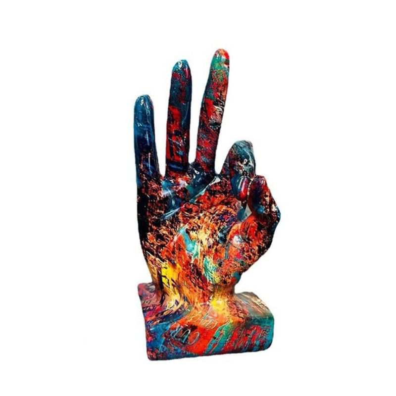 Contemporary Sculpture <br> Finger Statue