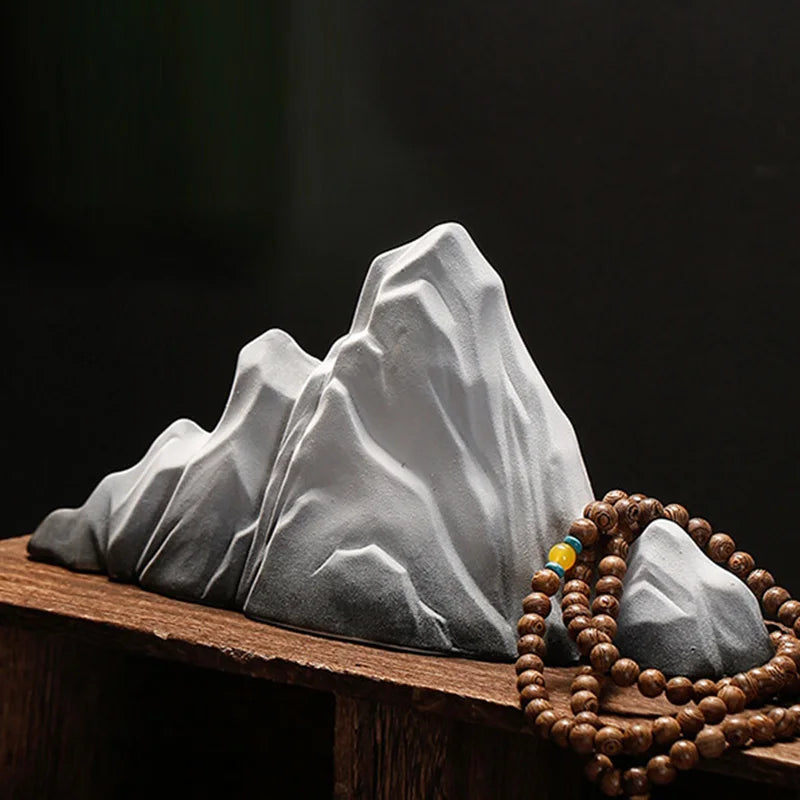 3D Oriental Mountain Decor