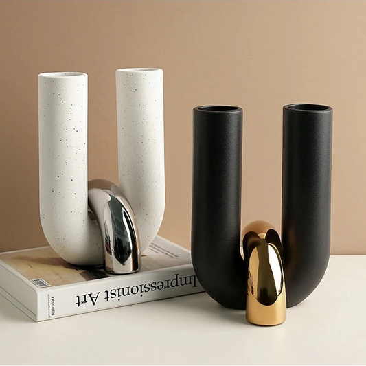Golden Pause™ Sculptural Vase