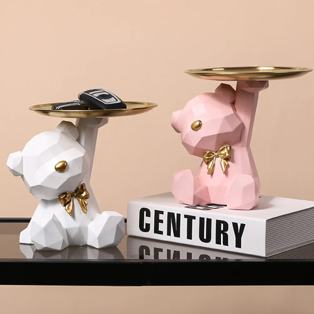 Geometric Bear Tray