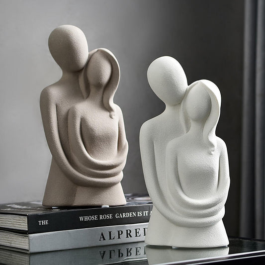 Abstract Lovers Sculpture