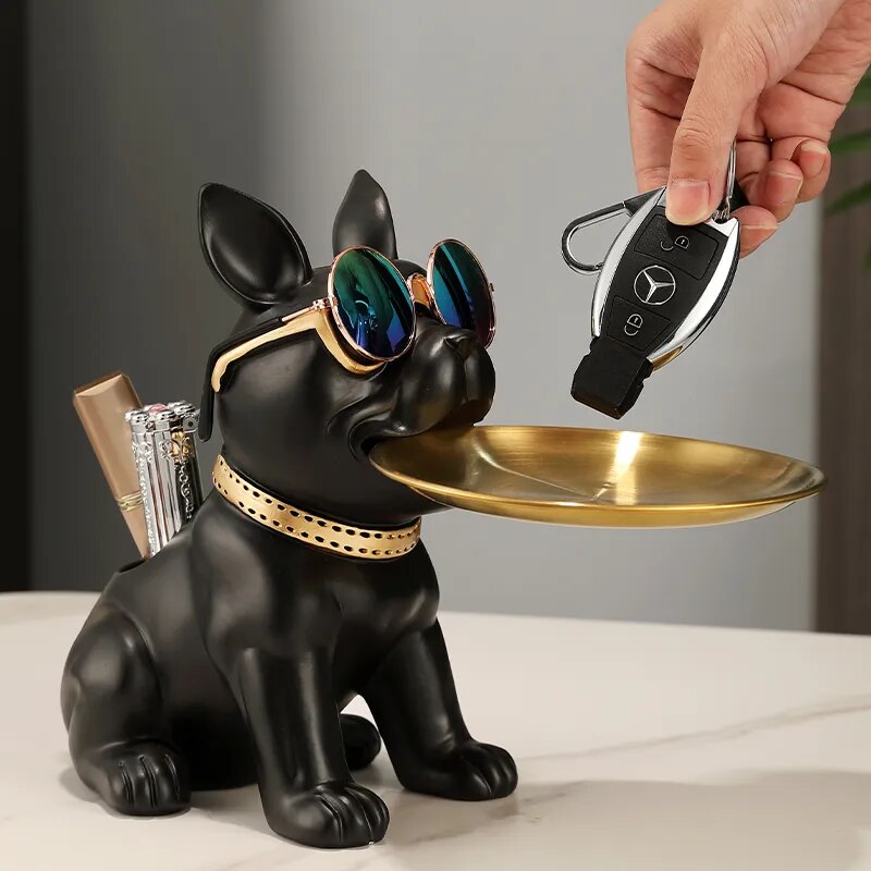 Fancy Bulldog Tray