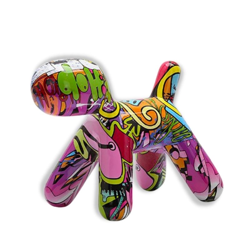 Dog Statue <br/> Graffiti Decor