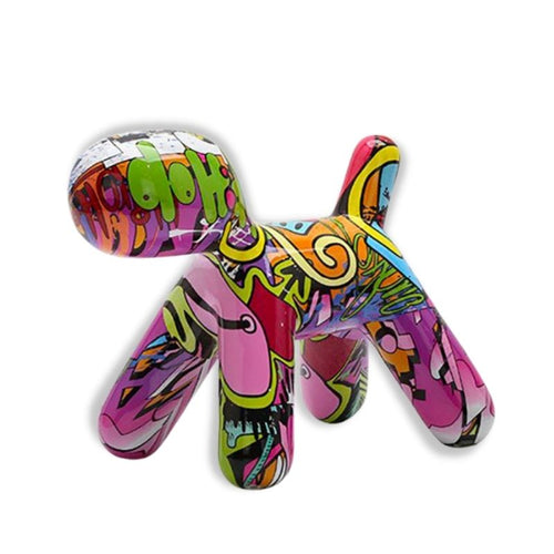 Dog Statue <br/> Graffiti Decor