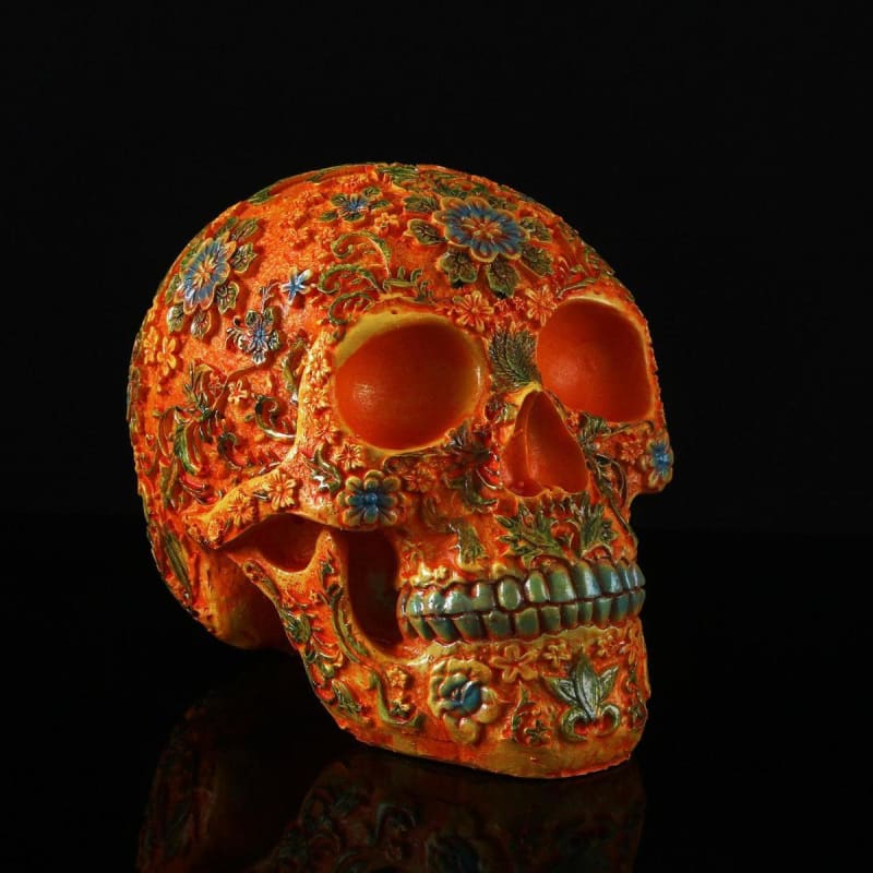 Skull Statue <br/> Halloween Decor