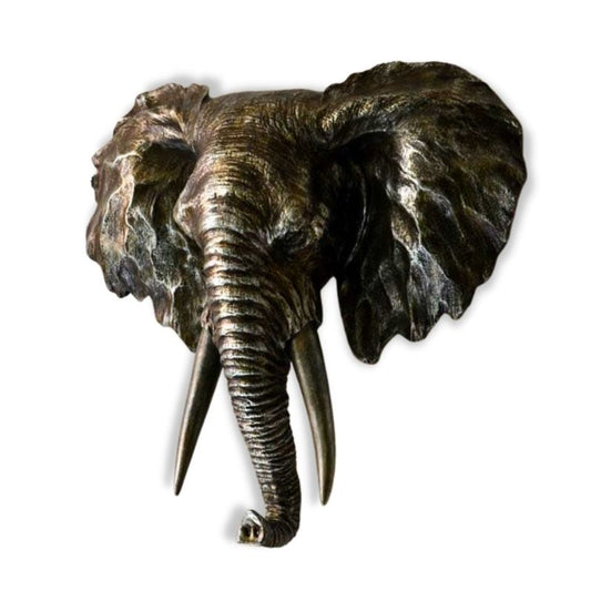 Elephant Wall Sculpture <br/> Living Room Wall Decor