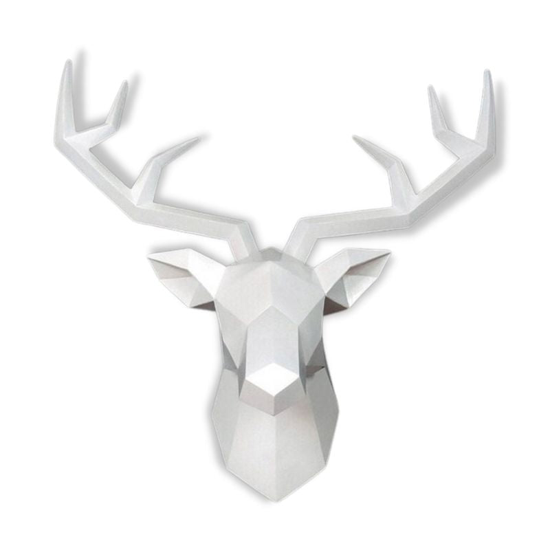 Deer Wall Sculpture <br/> Origami Wall Decor