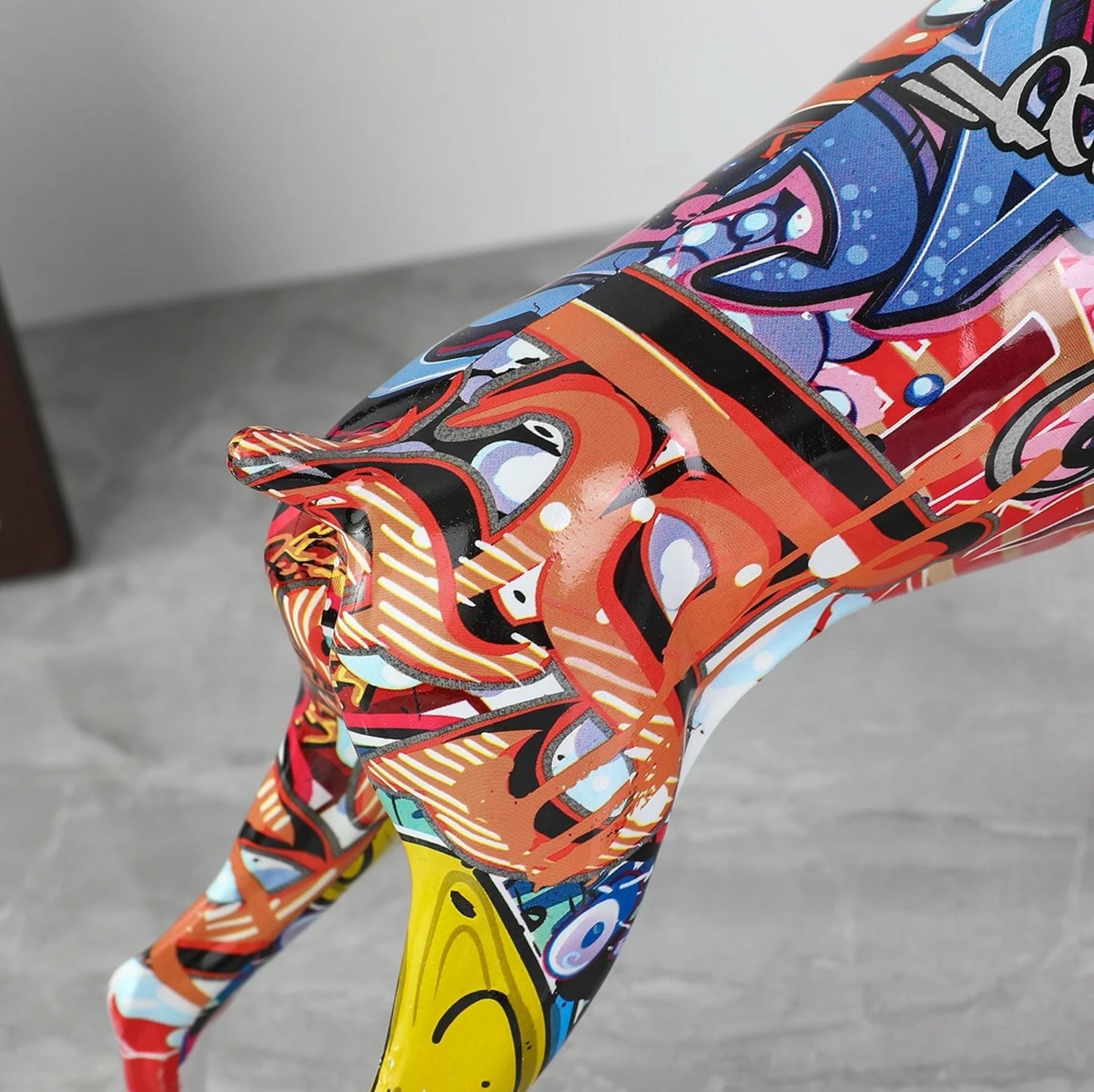 Doberman Statue, Pop Art, 22 cm