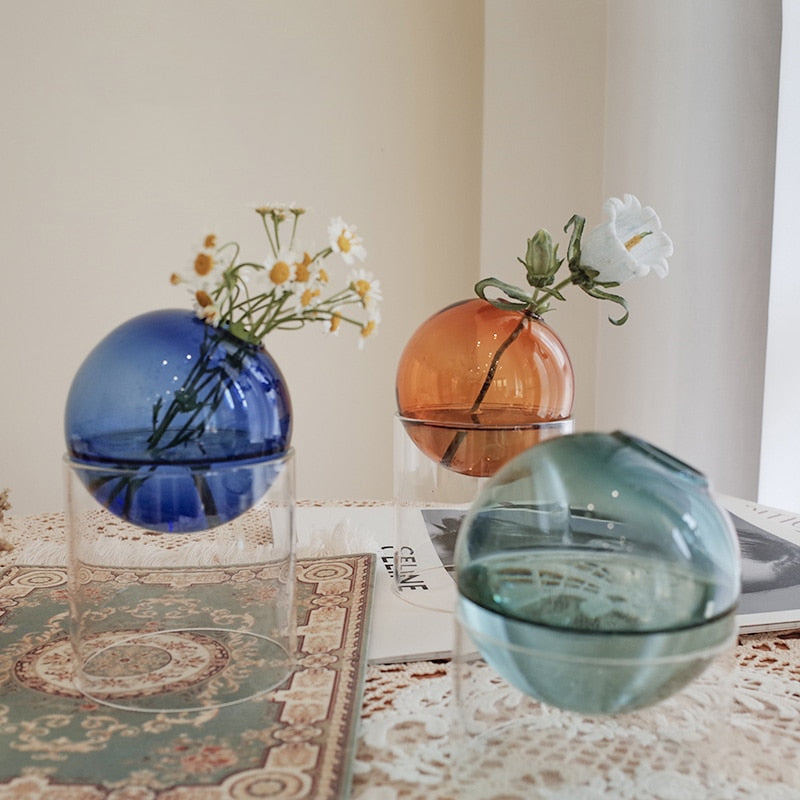 Spherical Glass Vase
