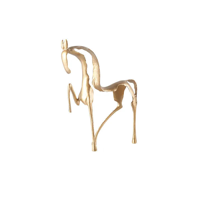 Hollow Hooves Horse Sculpture