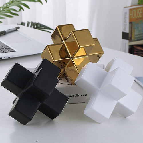 Ceramic Tetris Block