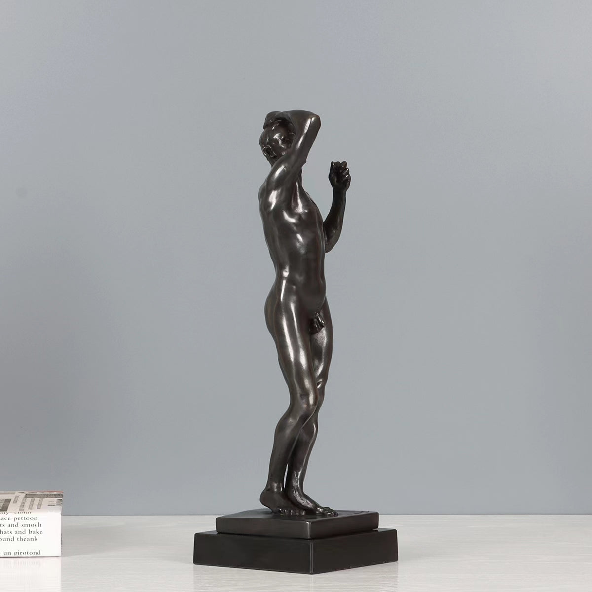 The Age of Bronze Statue by Rodin, in Bronze, 30 cm