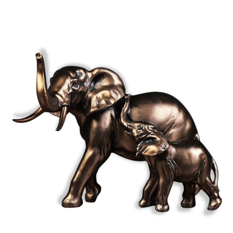 Elephant Statue <br/> Gold