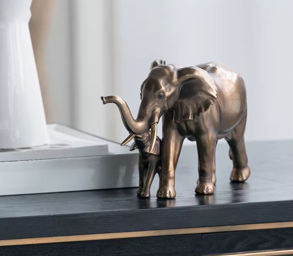 African Elephant Statue 30 cm
