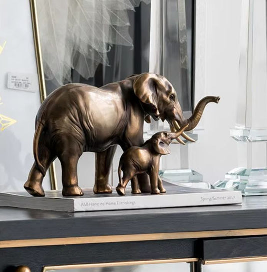 African Elephant Statue 30 cm