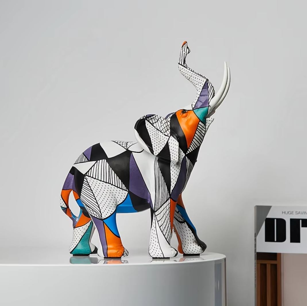 Art Deco Elephant Statue 19 cm
