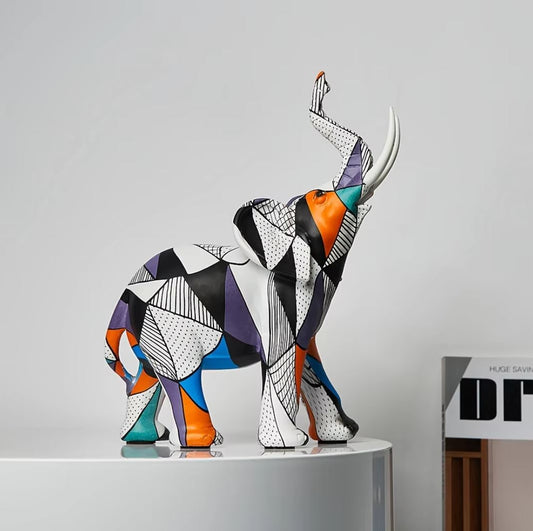 Art Deco Elephant Statue 19 cm