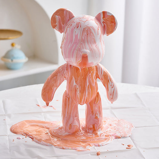 DIY Graffiti Bear Figurine