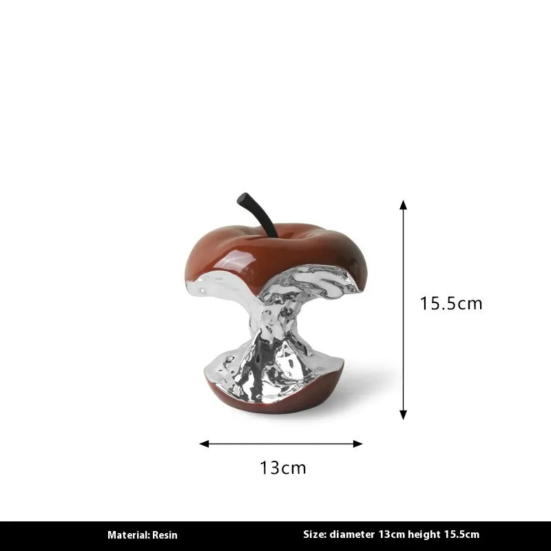Ceramic Apple Sculpture