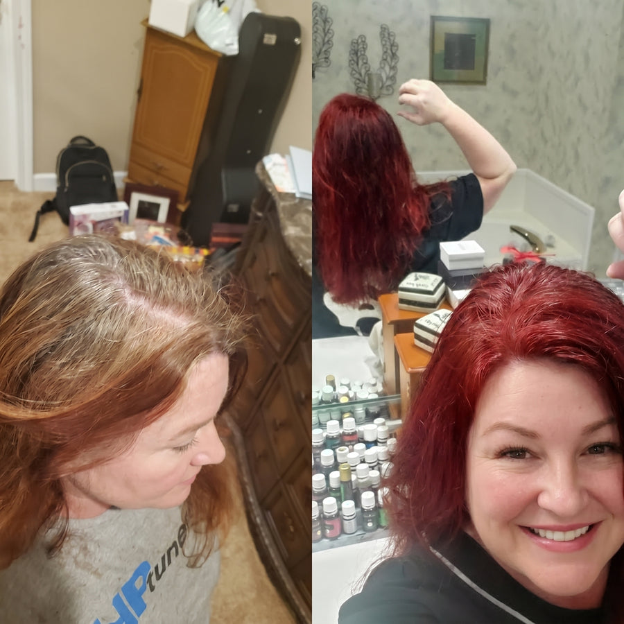 Before and after result