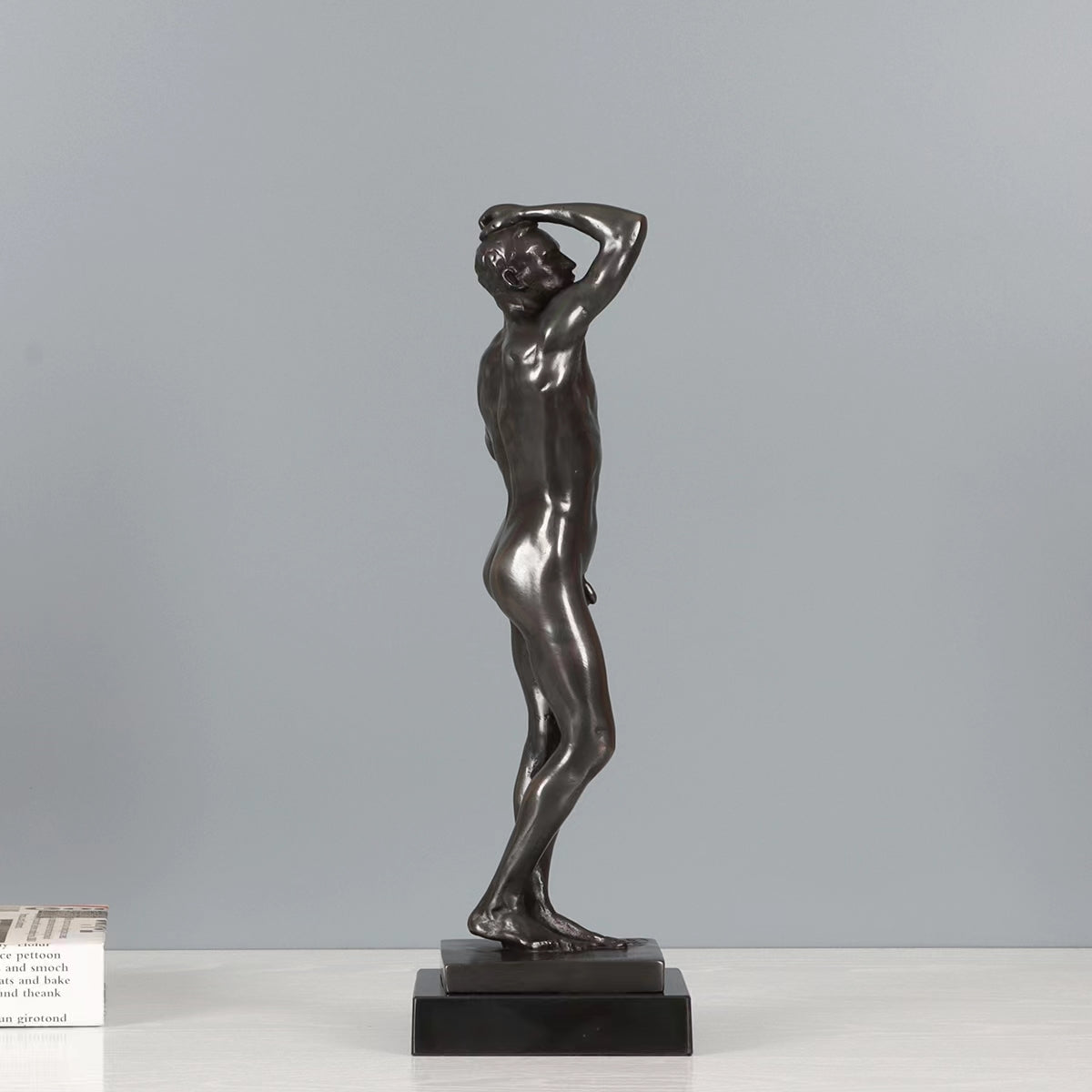 The Age of Bronze Statue by Rodin, in Bronze, 30 cm