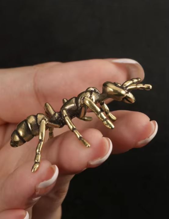 Ant Statuette in Metal