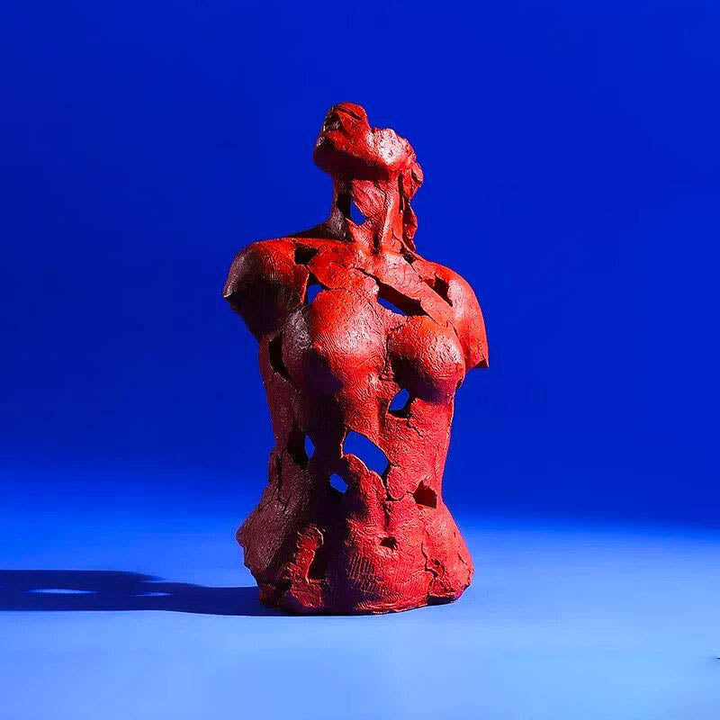 Contemporary Sculpture <br/> Colorful Bust Sculpture