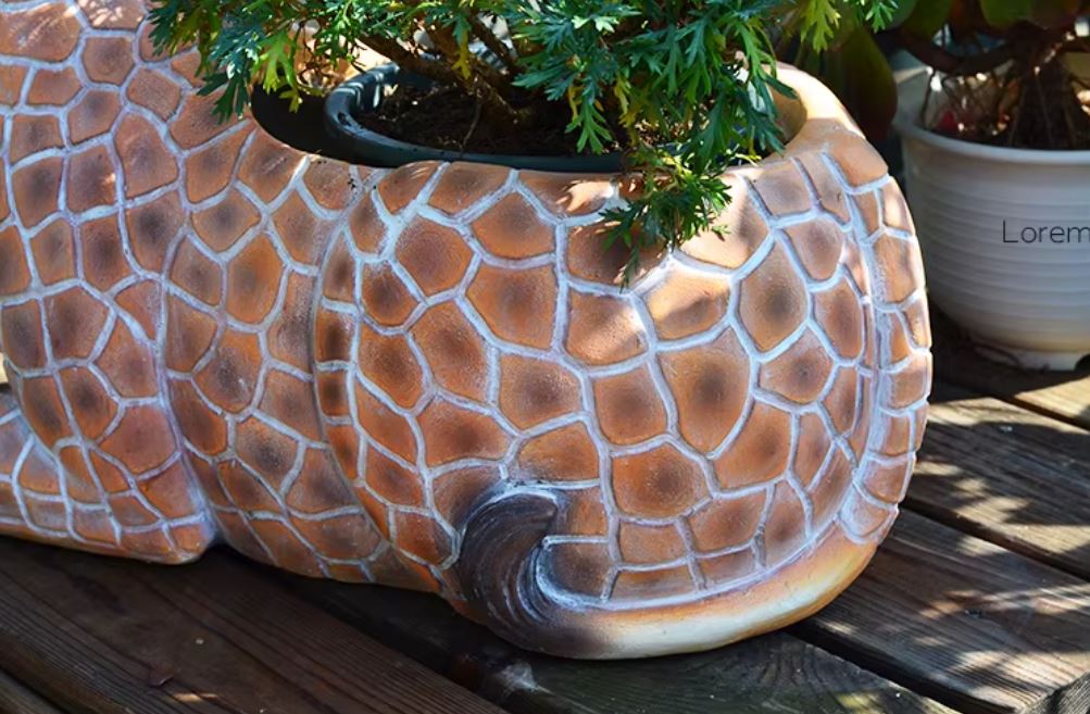 Giraffe Statue for Outdoors 49 cm