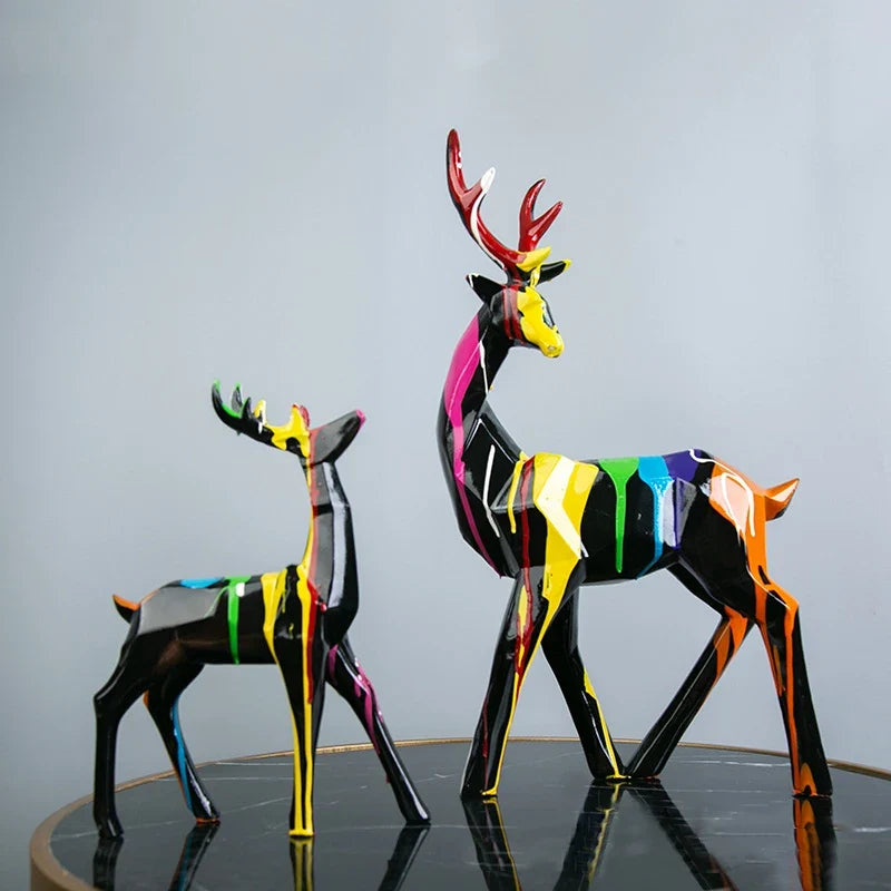 Deer Statue <br/> Origami Fallow Deer