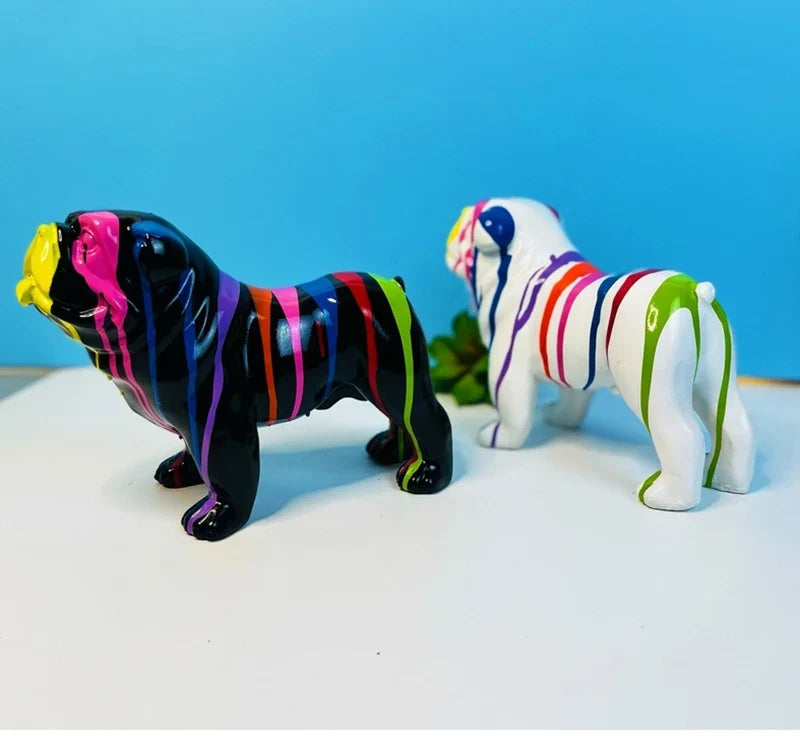 Dog Statue <br/> English Bulldog 21 cm