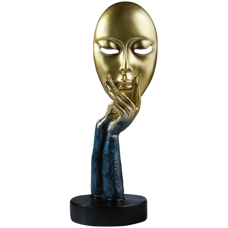 Contemporary Sculpture <br/> Pensive Woman Face