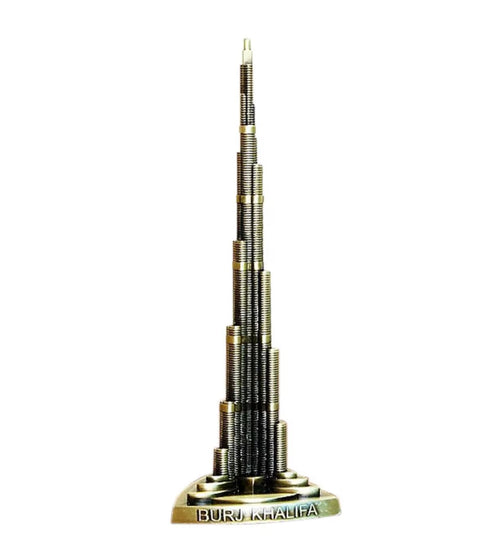 Burj Khalifa Statue in Metal 18 cm