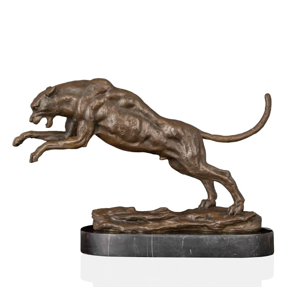 Bronze Leopard 23 cm