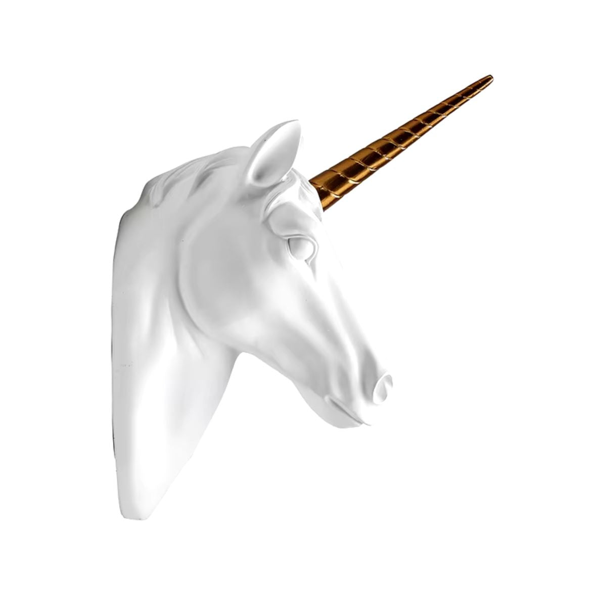 Unicorn Head Wall Statue 33 cm