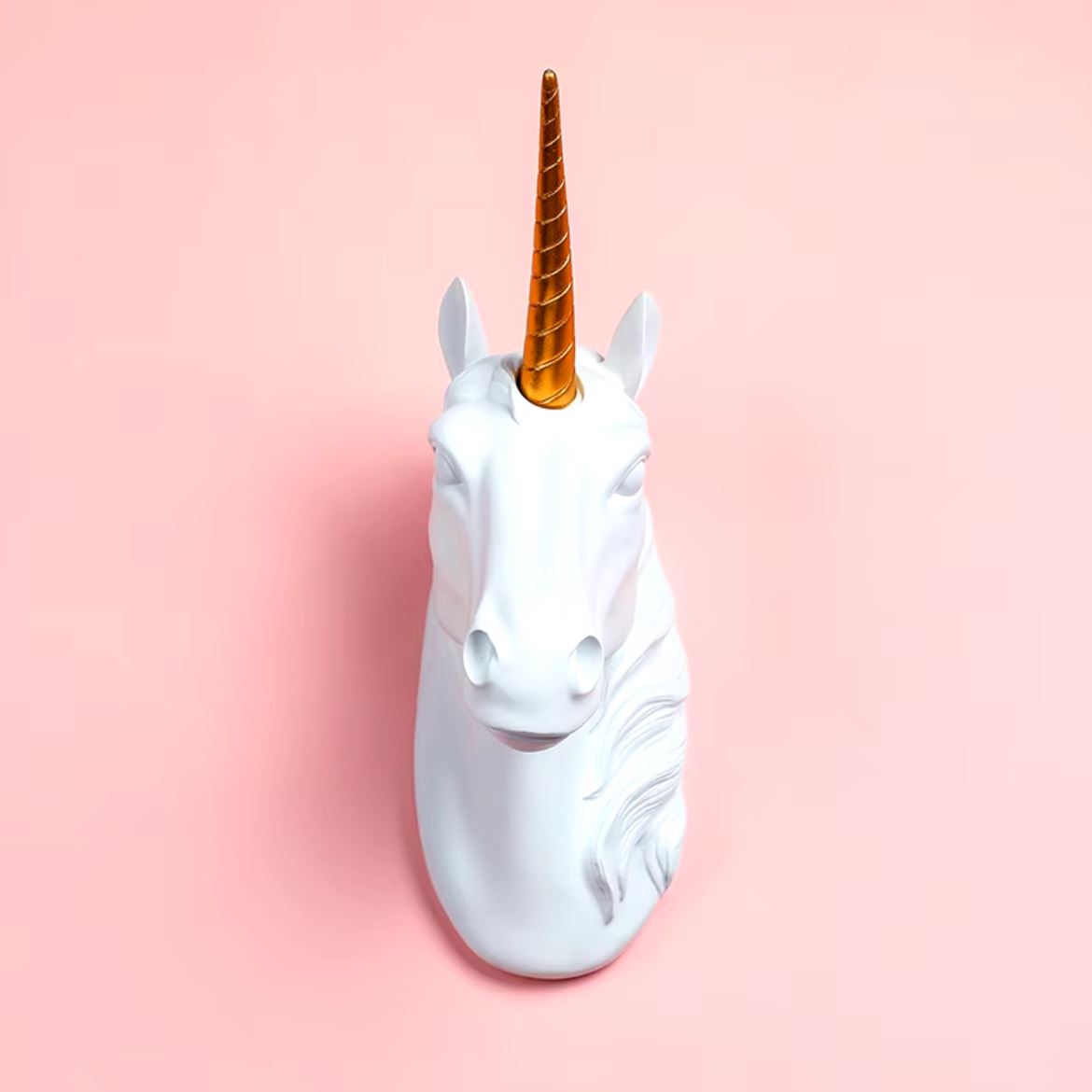 Unicorn Head Wall Statue 33 cm