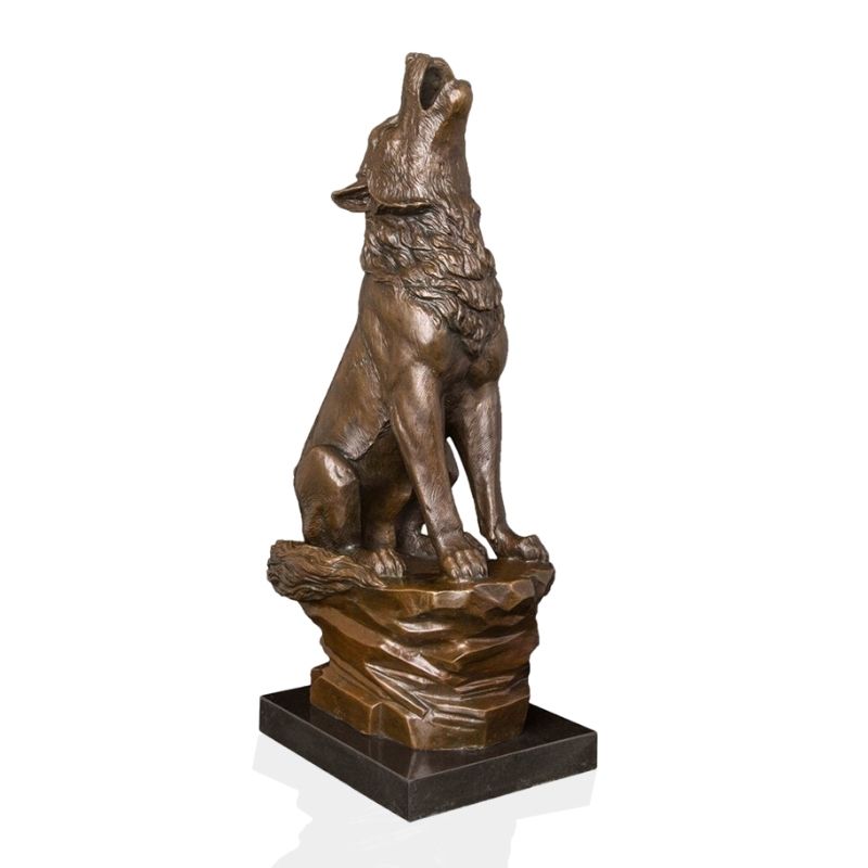 Bronze Wolf 47 cm