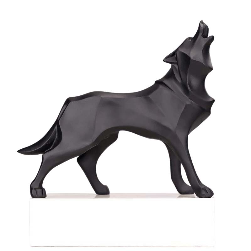 Wolf Statue <br/> Origami