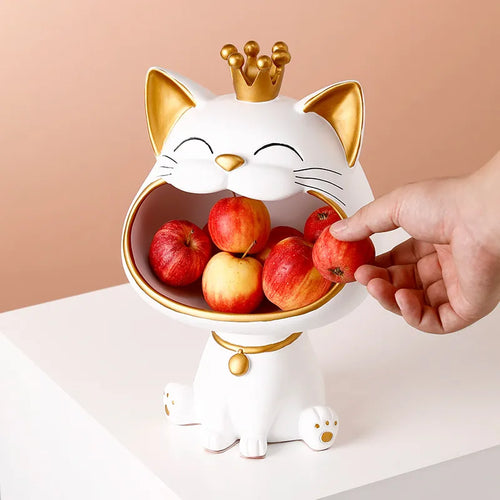 Lucky Cat Storage Bin