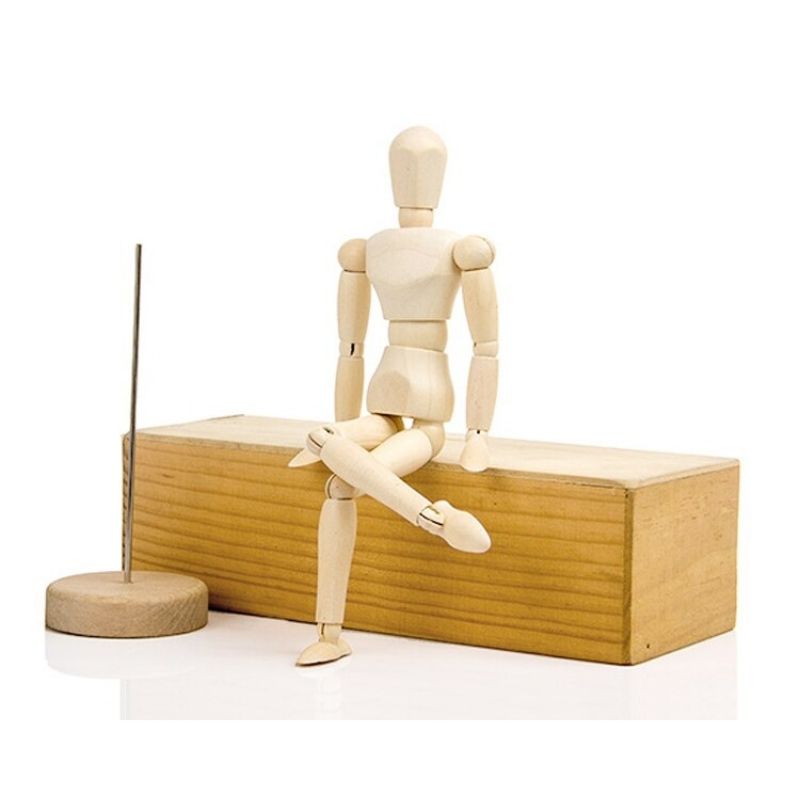 Man Statue <br/> Articulated Wooden Mannequin