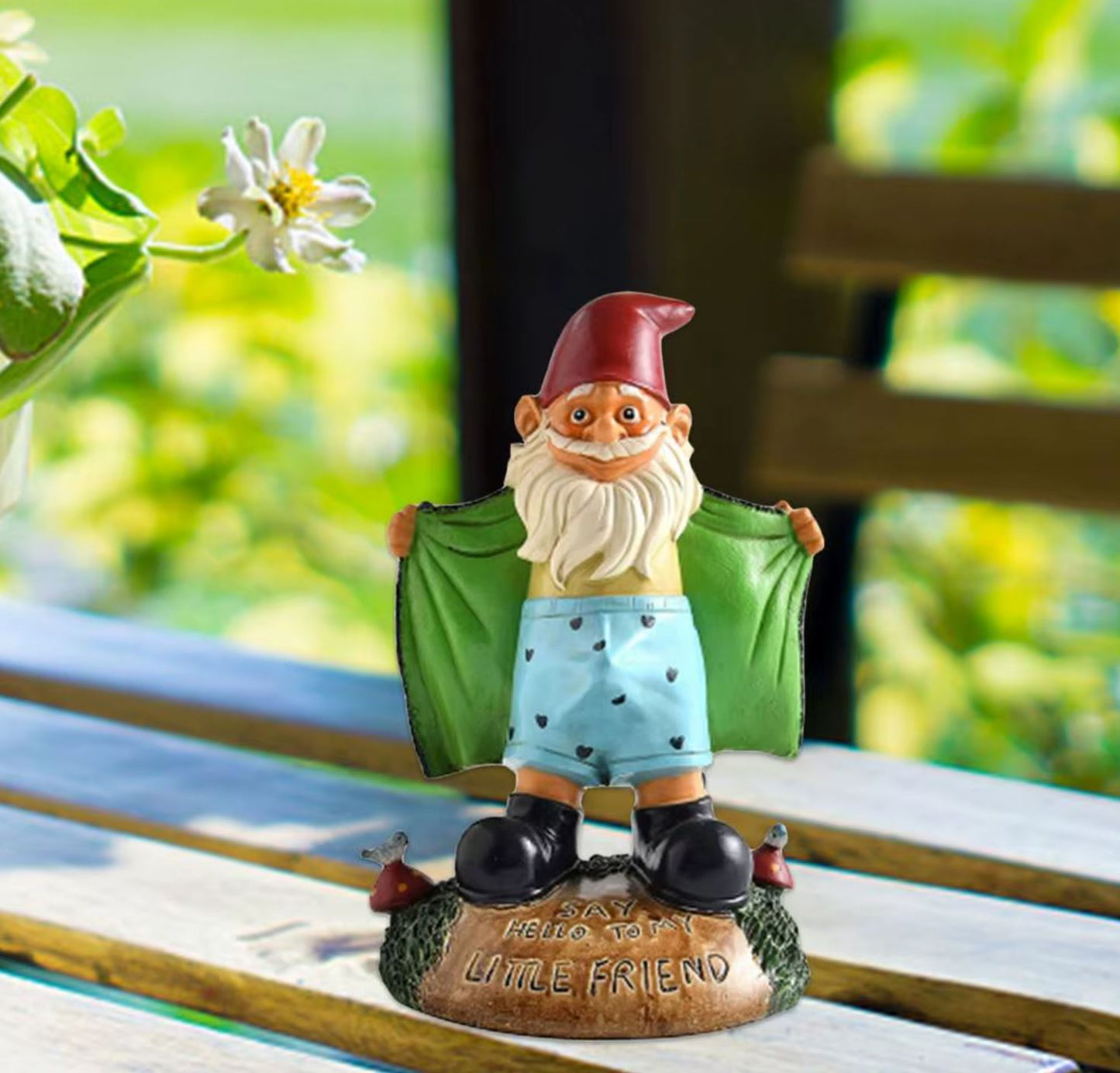 Garden Gnome in Boxer Shorts Statue 15 cm