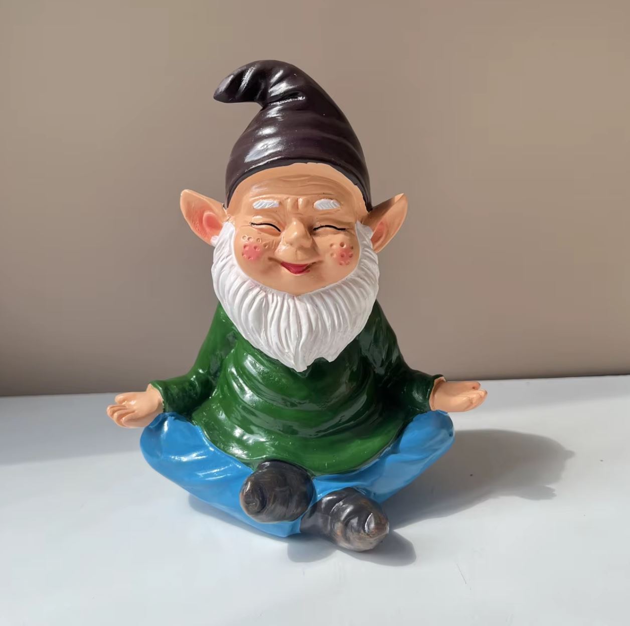 Meditation Garden Gnome Statue 15 cm