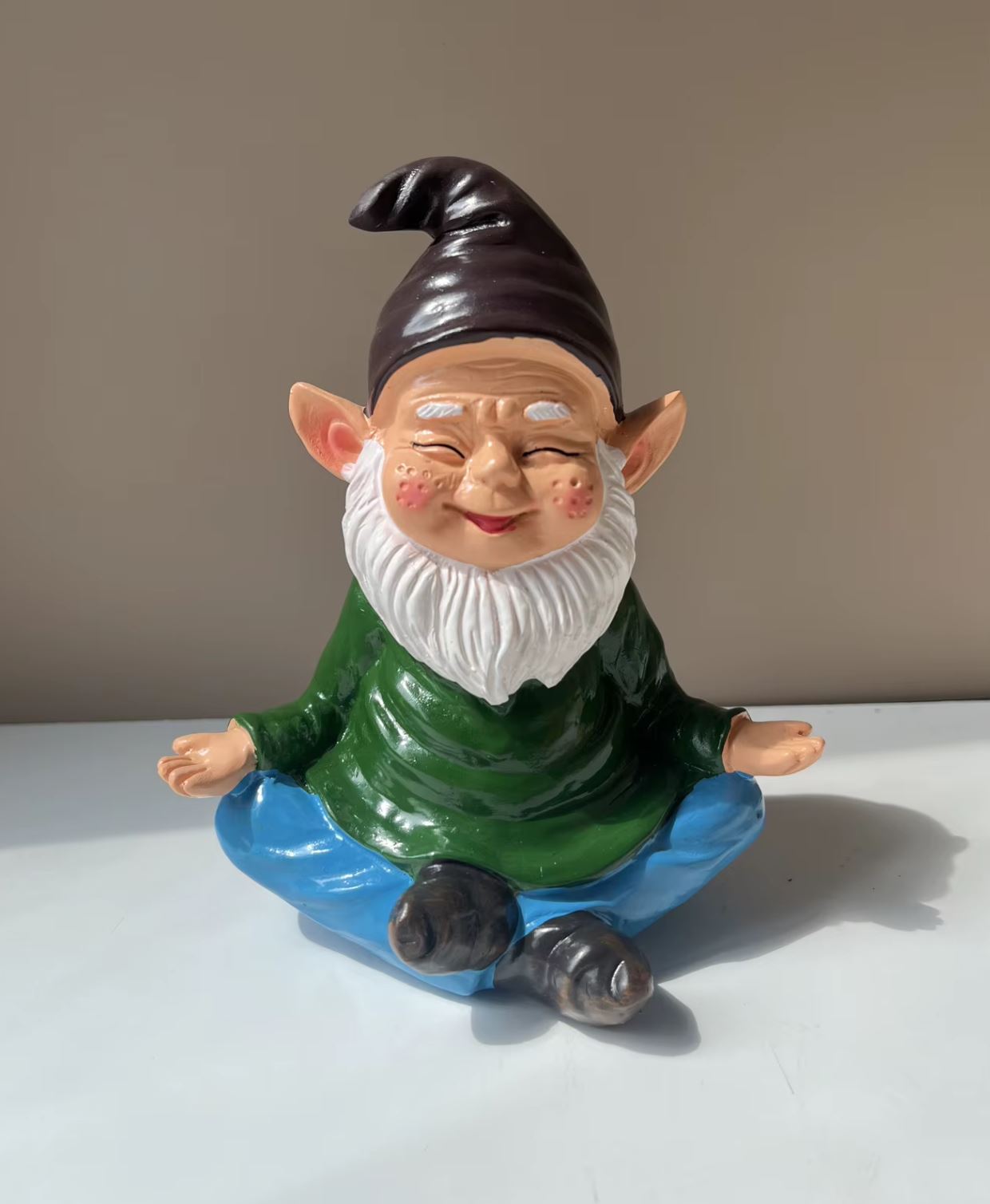Meditation Garden Gnome Statue 15 cm