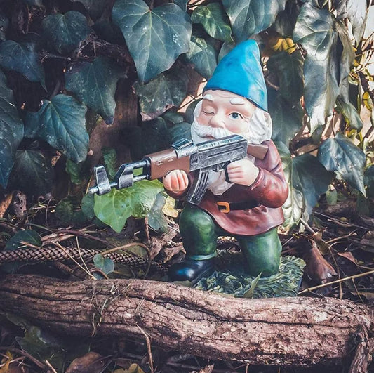 Army Garden Gnome Statue 11 cm