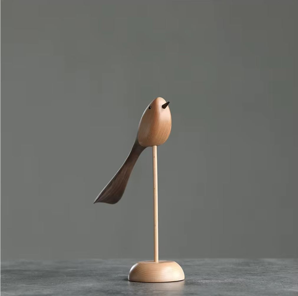 Nordic Design Wooden Bird 24 cm
