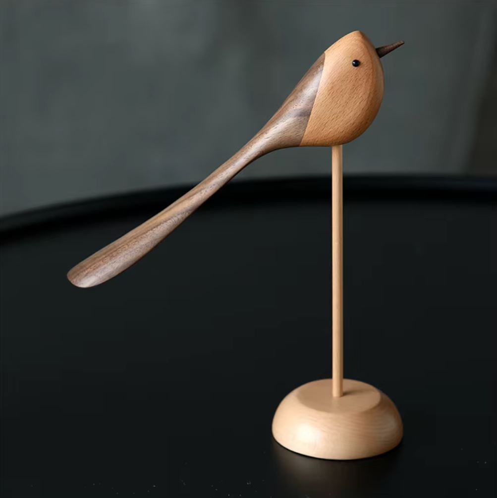 Nordic Design Wooden Bird 24 cm