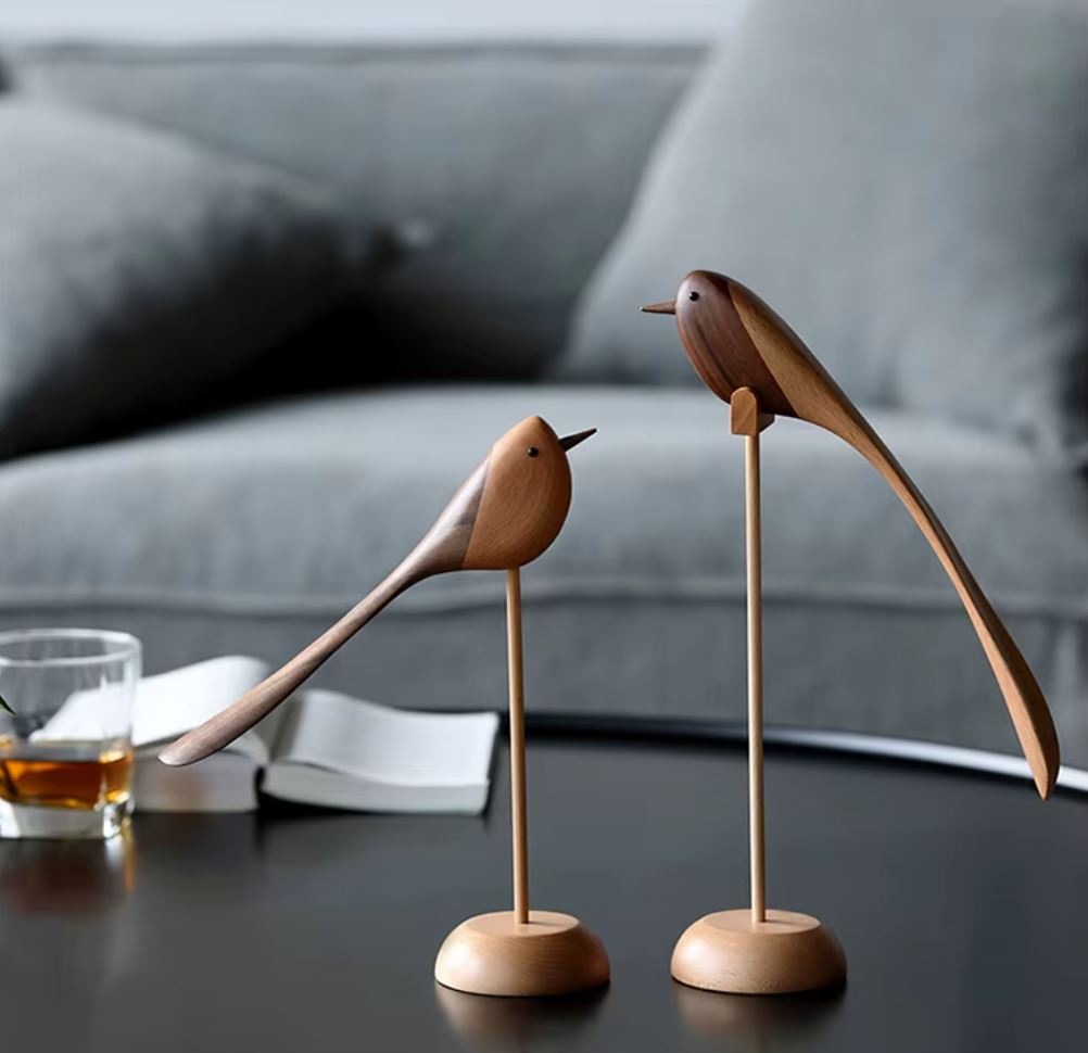 Nordic Design Wooden Bird 31 cm