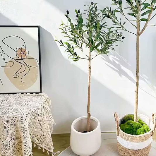 Realistic Artificial Olive Tree (No Pot) 110 cm