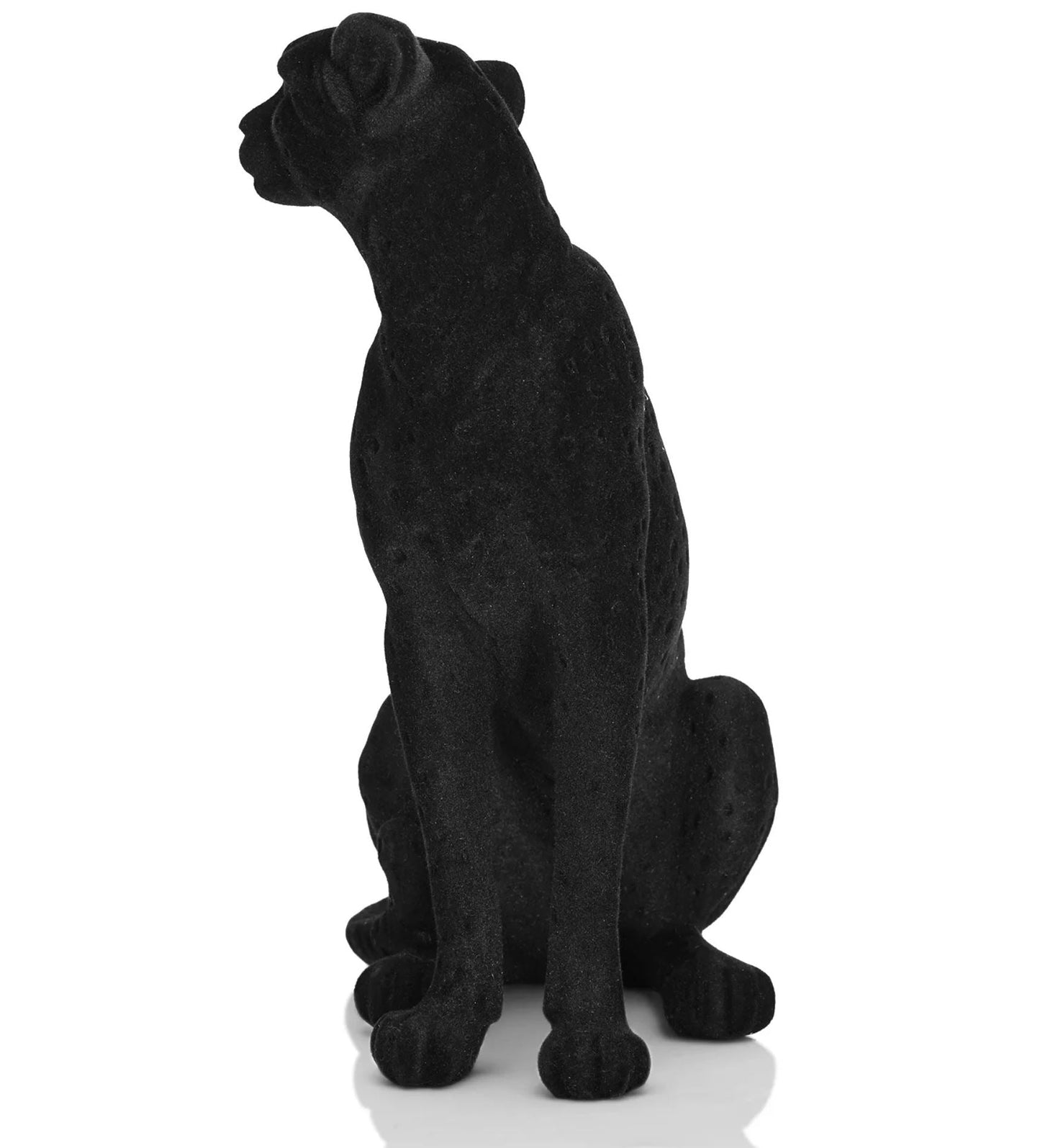 Realistic Black Panther Statue 27 cm