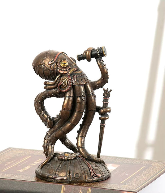 Steampunk Octopus Statue 18 cm