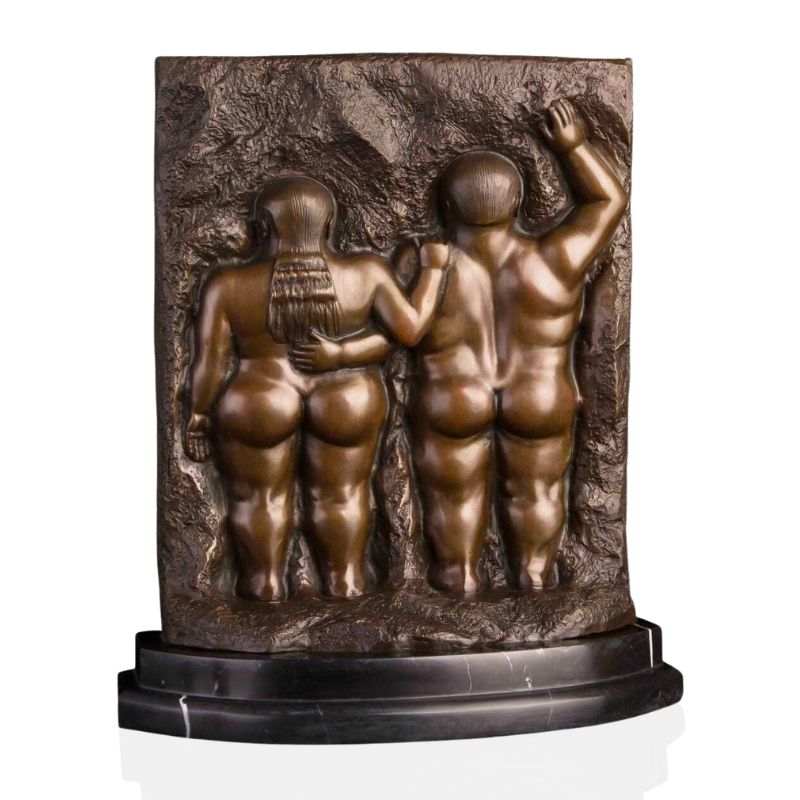Bronze Statue, Reproduction of Botero Statue, 28 cm